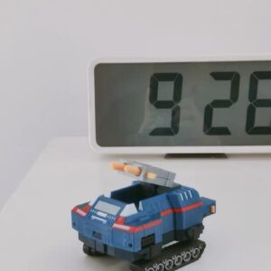 Blue tracked component vehicle for Goggle Robo