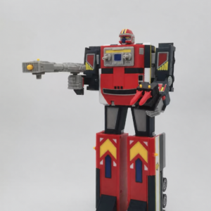Galaxy Robo holding large bazooka weapon in robot mode