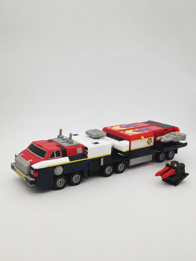 Land Galaxy Maskman transforming vehicle with accessory